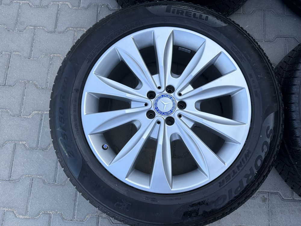 20” koła zimowe mercedes gls ml 275/50r20 z czujnikami