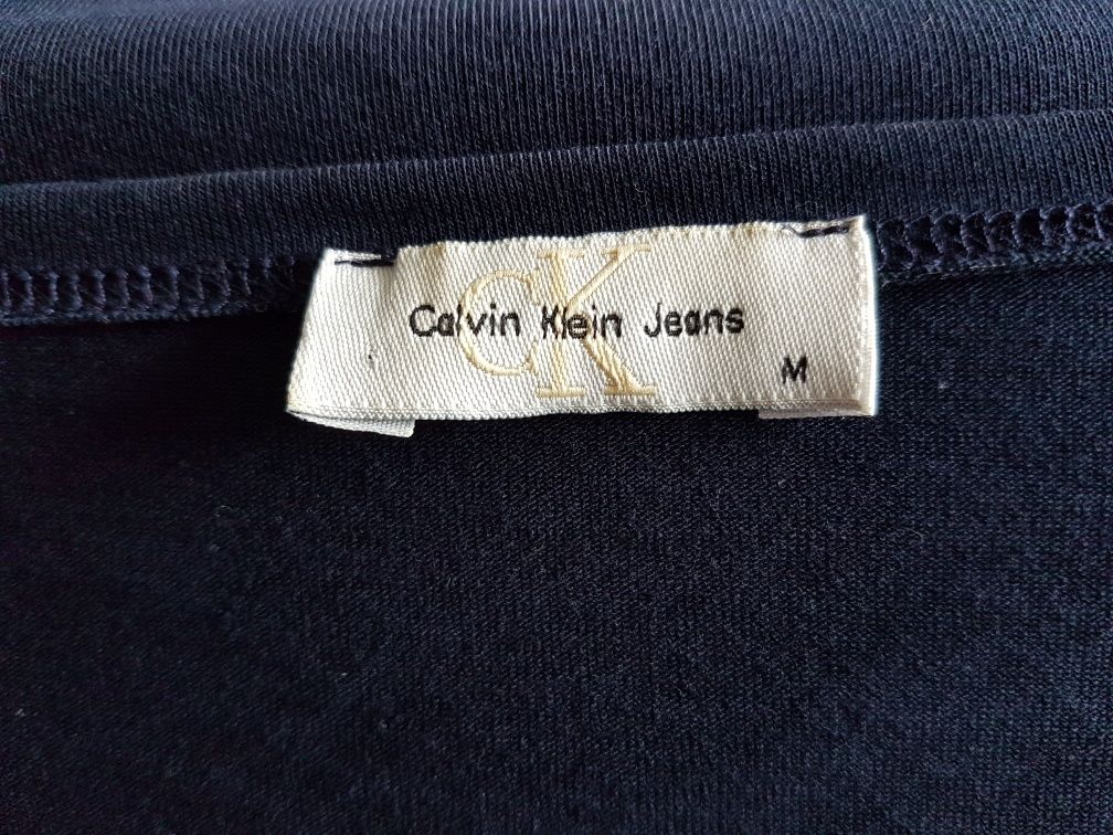 Sukienka jak nowa Calvin Klein granatowa, r. M