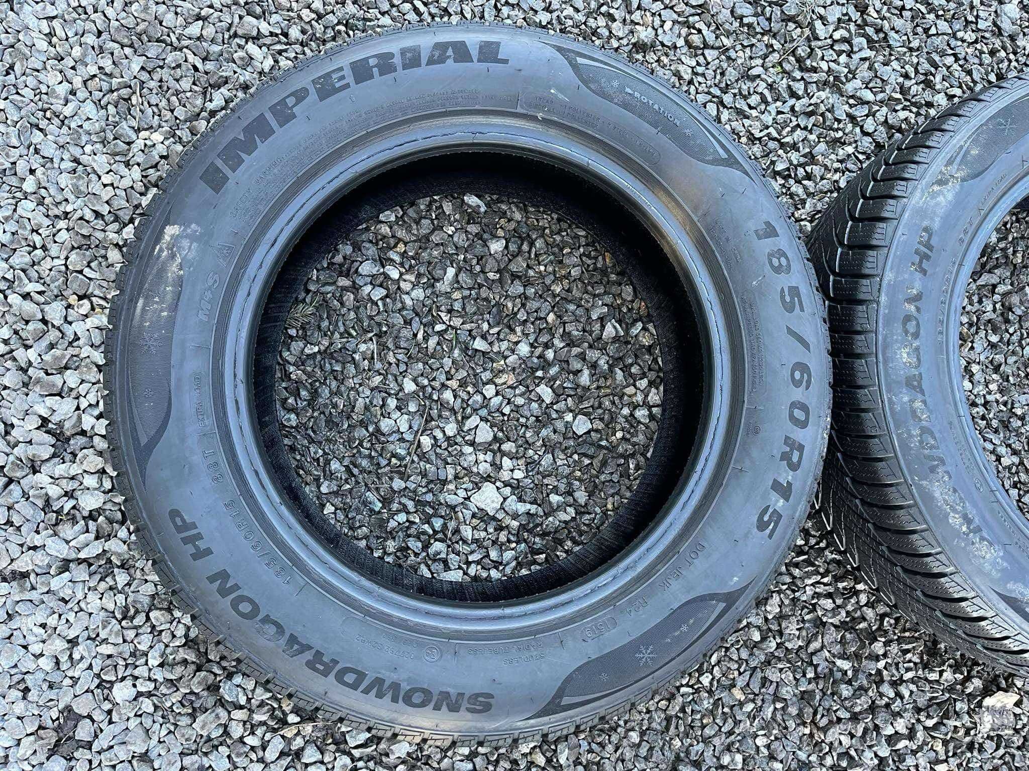 Opony 185/60R15 Imperial Snowdragon HP Zima 2sztuki 7,75mm