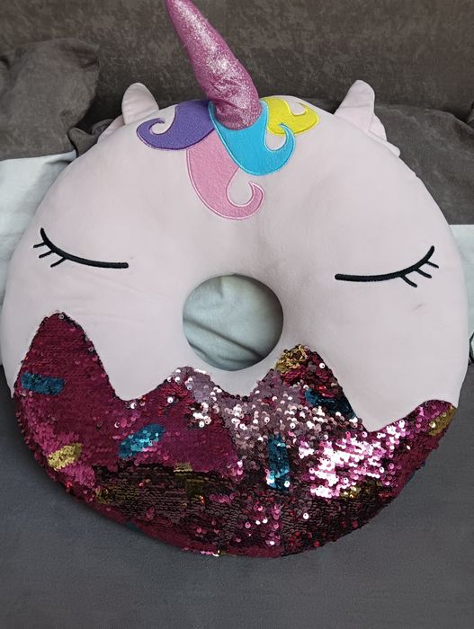 Poduszka pączek jednorożec