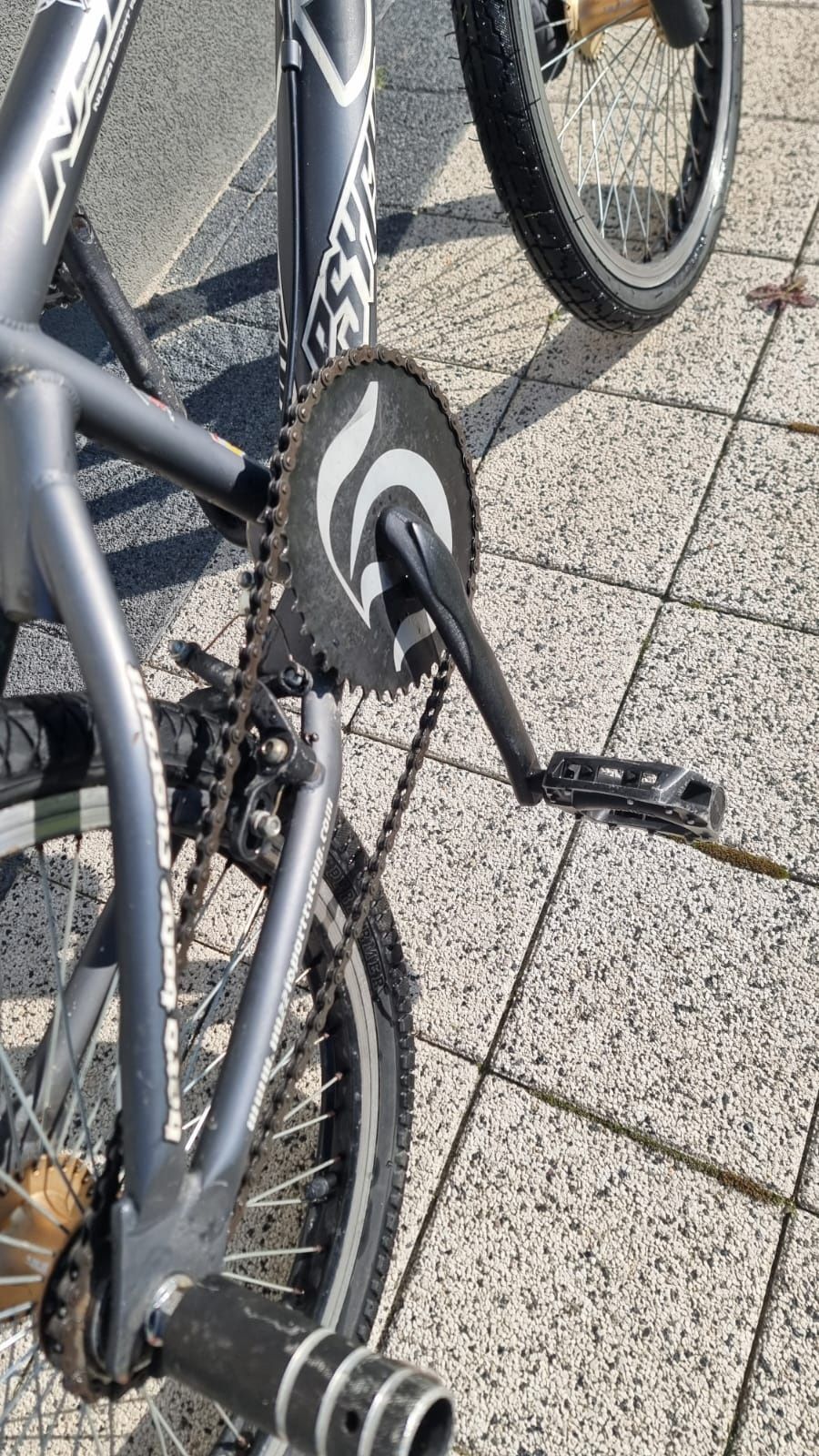 Rower BMX NSR Psycho. Dla początkujących i średnio zaawansowanych.