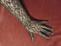 Czarne rękawiczki koronkowe Glamour Lolita Coqettee