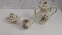 Porcelana złocona, stara, starocie, antyk