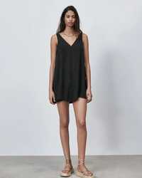 Чёрное короткое  Платье Zara
