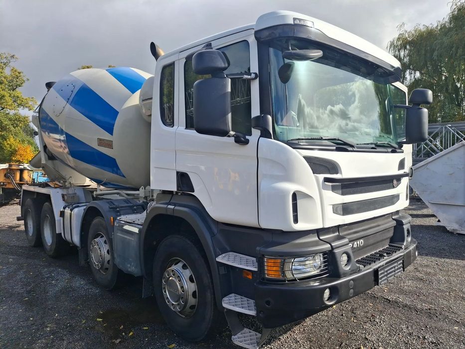 Scania P410  Scania P410 , 8x4 , euro 6 , Putzmeister 9m3