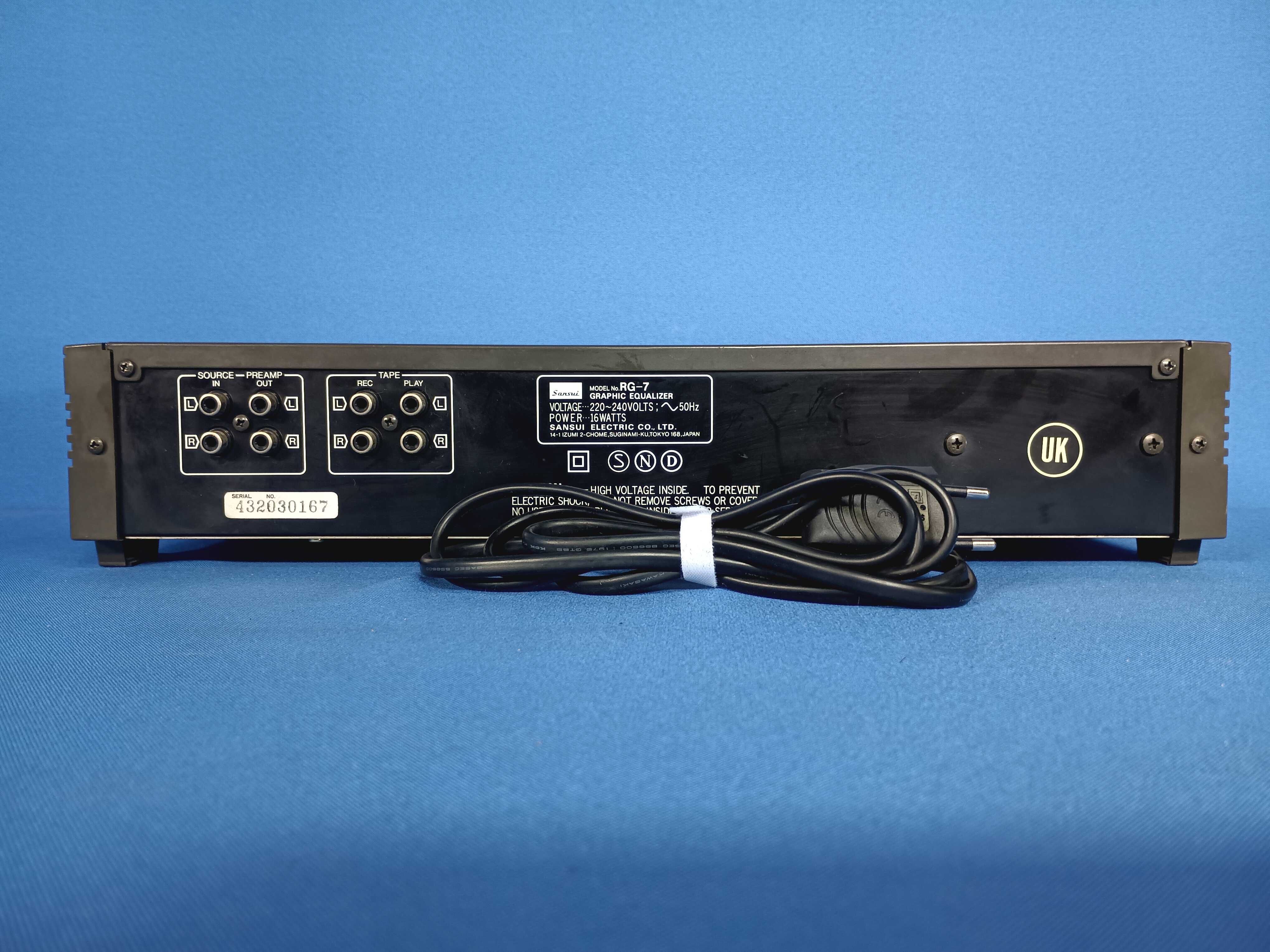 équalizador SANSUI RG-7