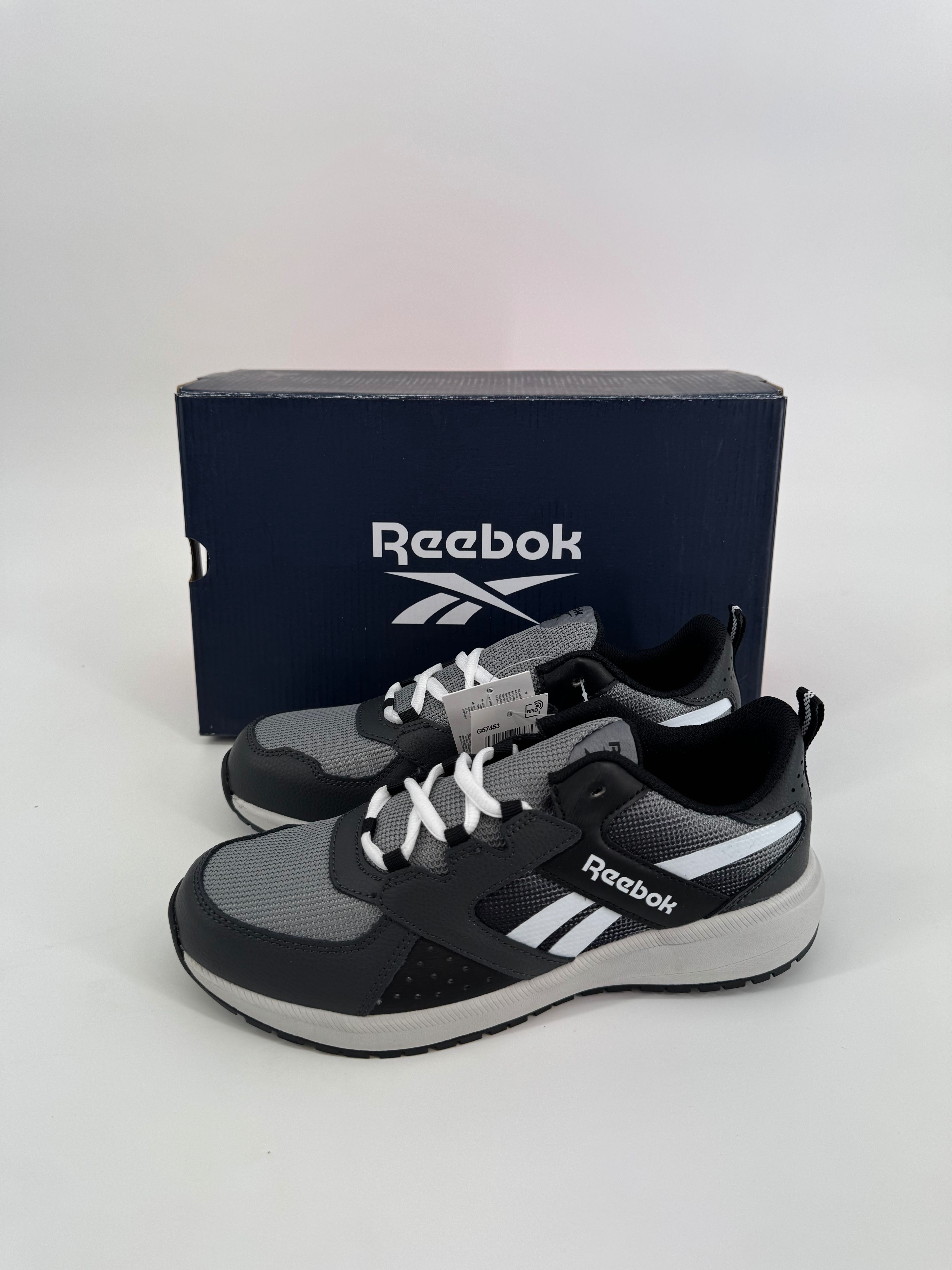 Reebok sneakersy damskie 38 czarne szare białe nowe tenisówki sportowe