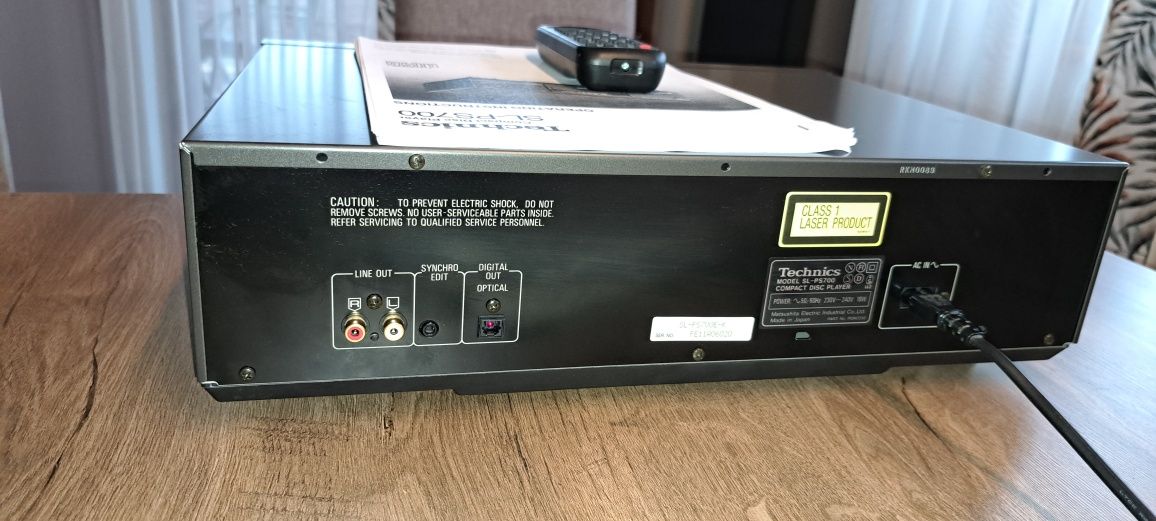Technics SL-PS 700 +Pilot, Instrukcja