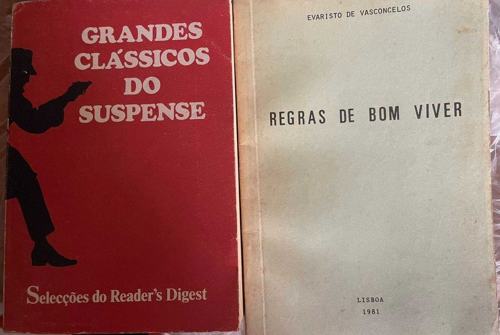 Livros variados em português