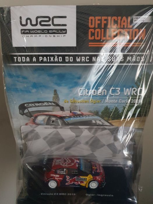Citroën c3 wrc Sébastien Ogier escala 1:43 NOVO