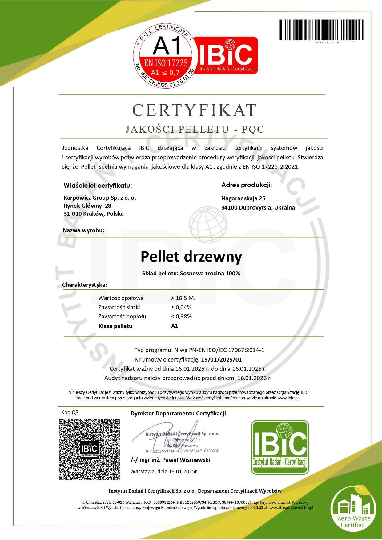 Pellet Karpowicz od producenta! tylko hurt
