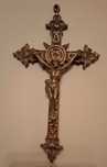 Crucifixo de Parede em Bronze
