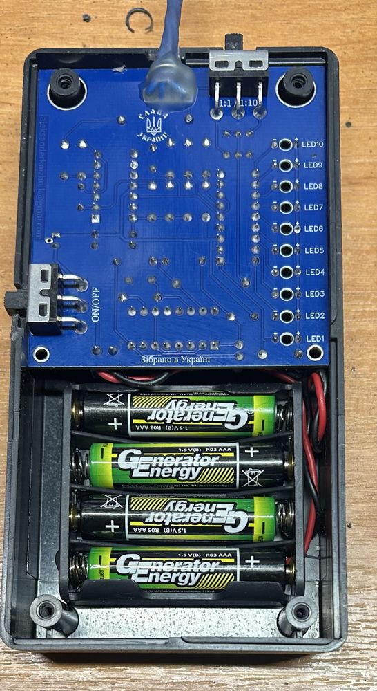Прибор для перевірки ESR Мастеркіт NM8032