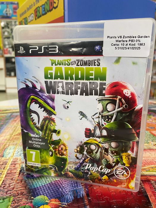 Plants vs Zombies Garden Warfare PS3 Sklep Iława