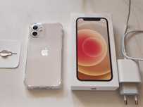 iPhone 12 mini zadbany, szkło hartowane, bateria w dobrym stanie