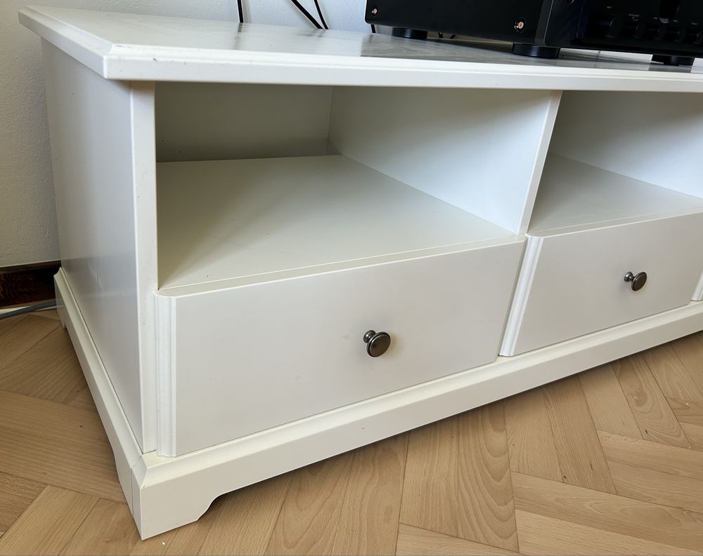 Szafka RTV Ikea liatorp biała komoda ikea