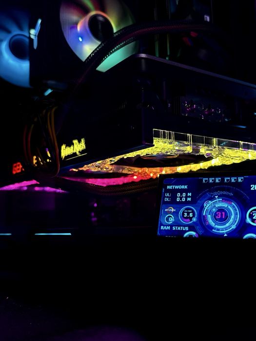 Profejsonaly Komputer Gamingowy RYZEN 7 5700X / RTX 3080 z monitorkiem