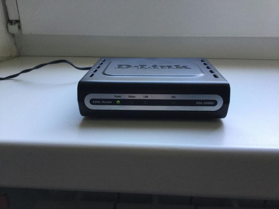 Продам роутер D-Link DSL-2500 U ADSL 2+