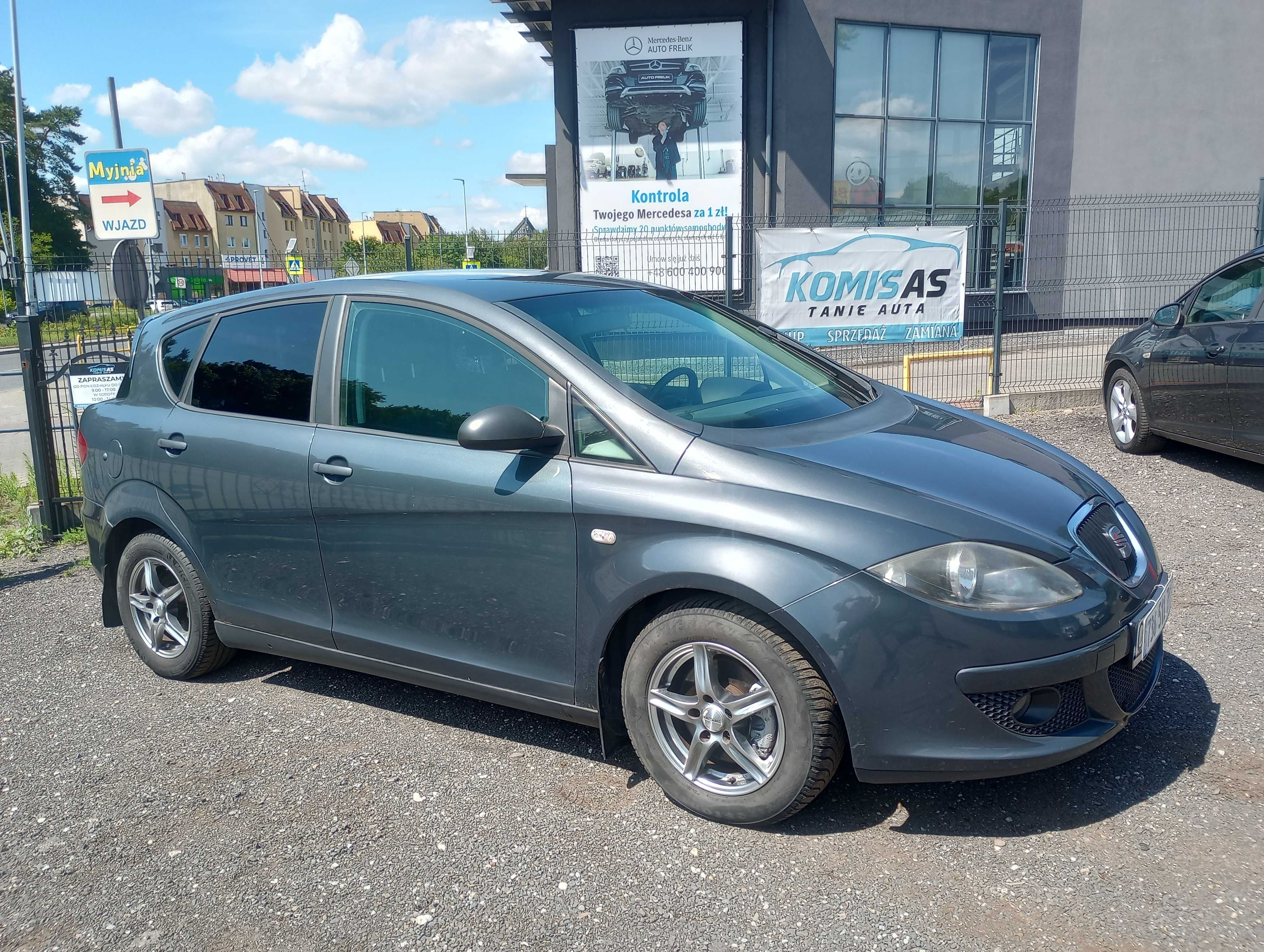 Seat Toledo 1.9D 105KM 2007 * el szyby klima tempomat hak * TORUŃ