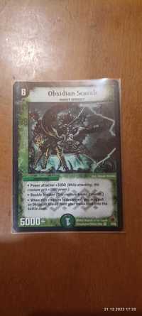 Obsidian Scarab Duel Masters