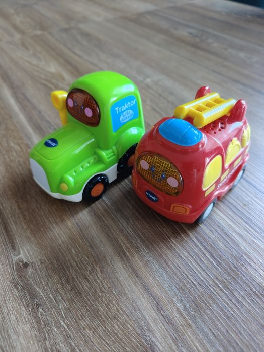 Traktor i straż pożarna autko tuk tuk vtech