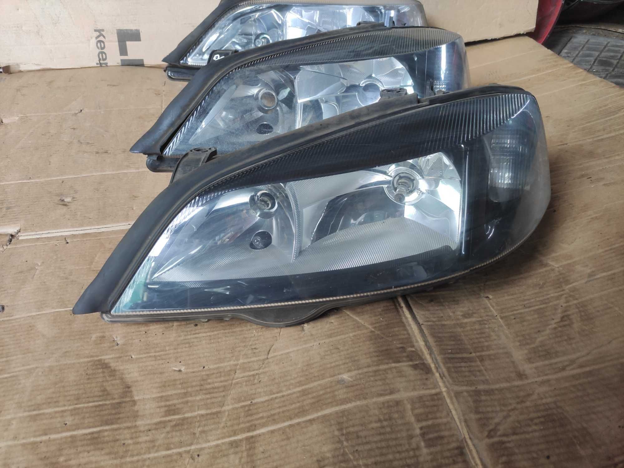 Фари Opel Astra G чорні фара астра Дж 1EG007640391 1EG007640401