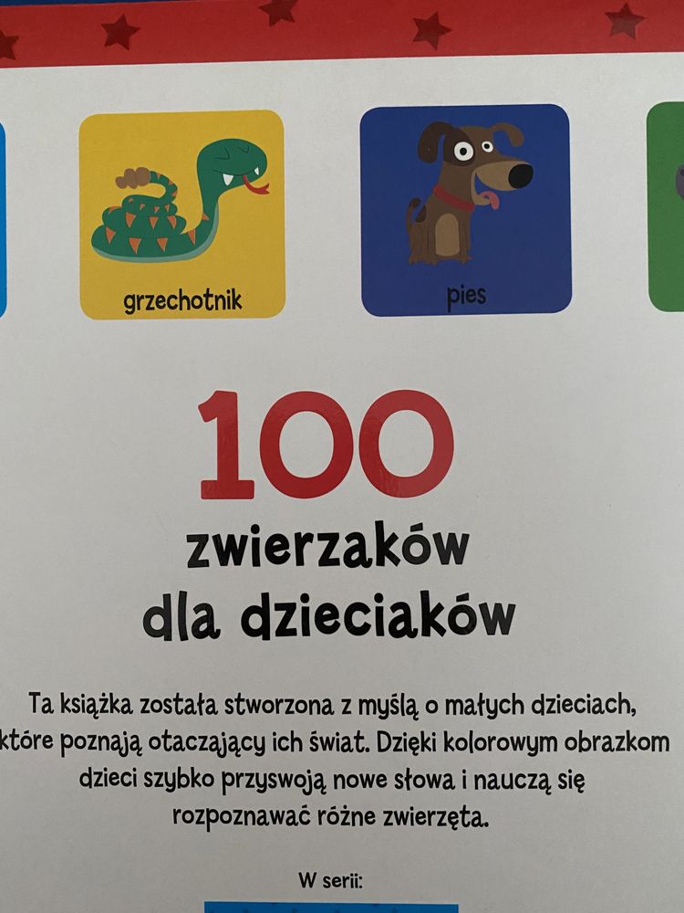 Książka dla malucha, 100 zwierzaków dla dzieciaków