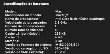 imac 21,5 2015 2,8 8gb ram