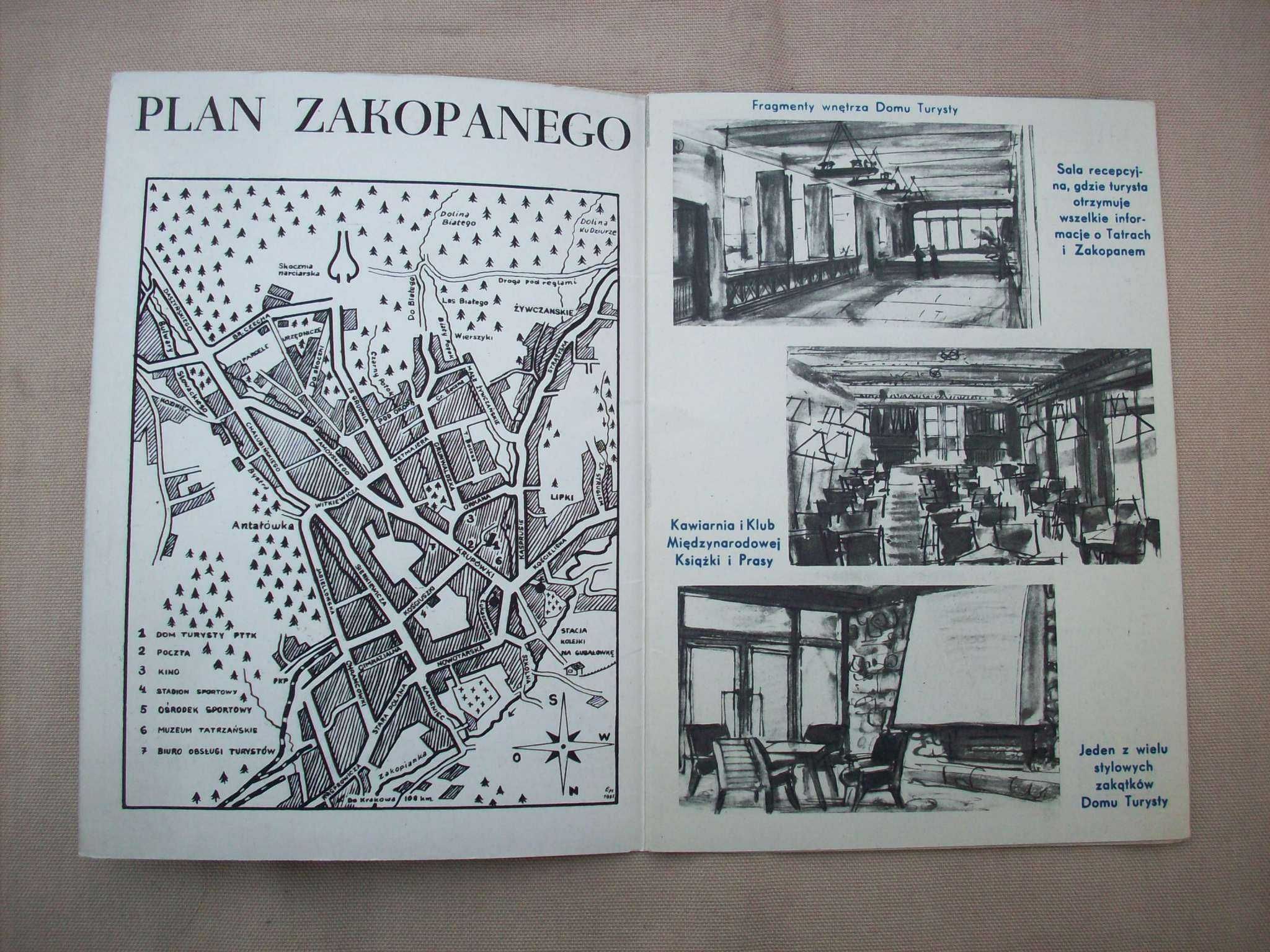 Panorama Zakopanego, E.Moskała, 1961.