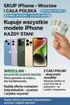 Skup wszystkich telefonów Apple SPRAWNE/USZKODZONE (szybka wycena)!