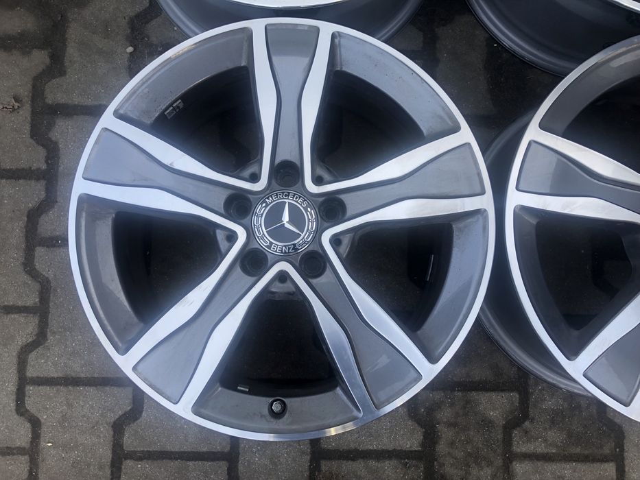 Alu Mercedes B C Vito Viano 17 Oem Komplet Czujniki cisnienia BDB