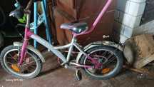 Maly rower dla dziewczynki