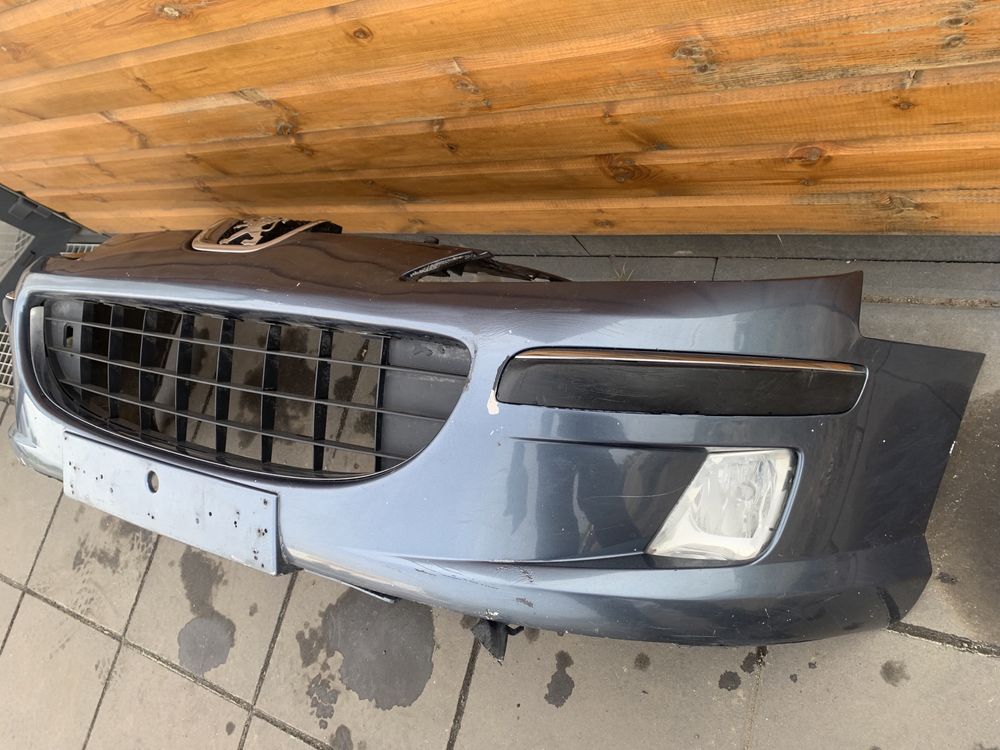Peugeot 407 zderzak przedni przód