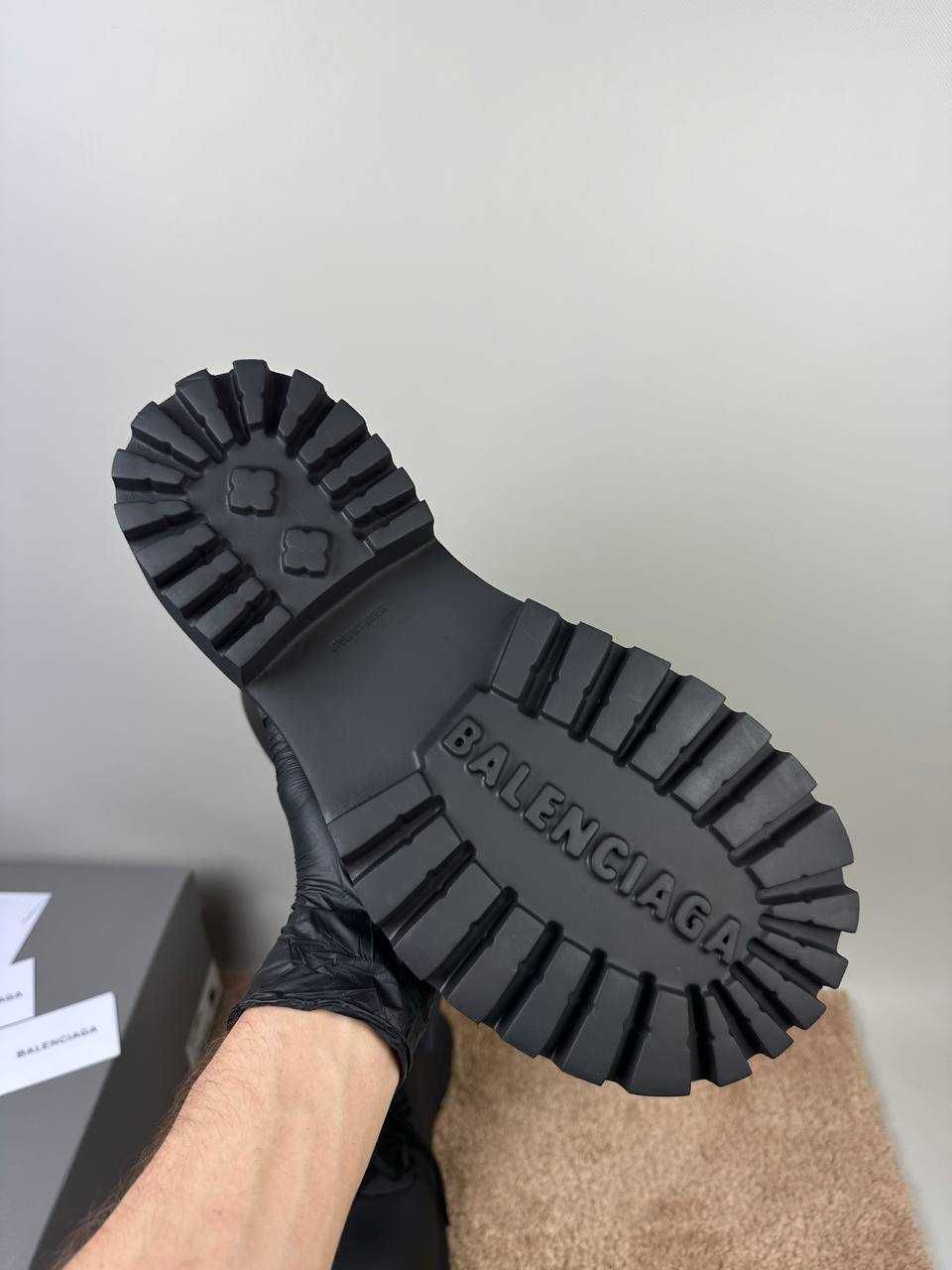 Ботинки Balenciaga Steroid Boot in Black баленсиага стероид