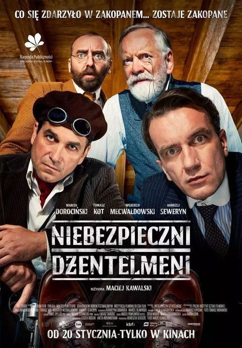 Niebezpieczni dżentelmeni, DVD. Kino Świat