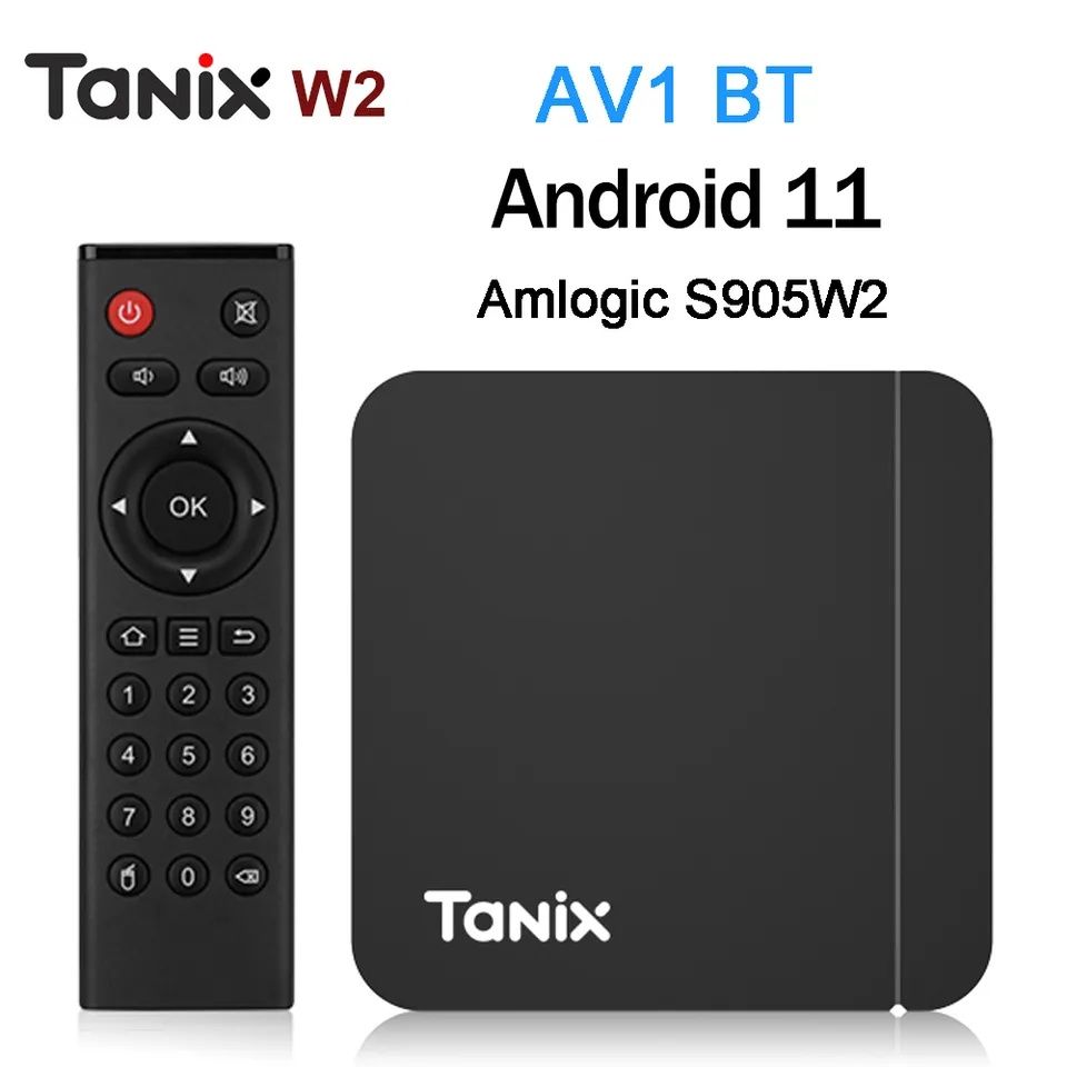 ТВ-бокс Vontar X4 4/32G Android11 X3 X2 W2 Transpeed X4 AV1 Tanix W2