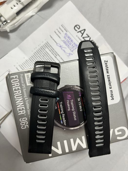 Garmin Forerunner 965 Gwarancja Dodatki  + mapa PL Topo