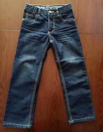 Spodnie dla chłopca, jeansowe, marki Lupilu w rozm. 116 cm (5-6 lat)