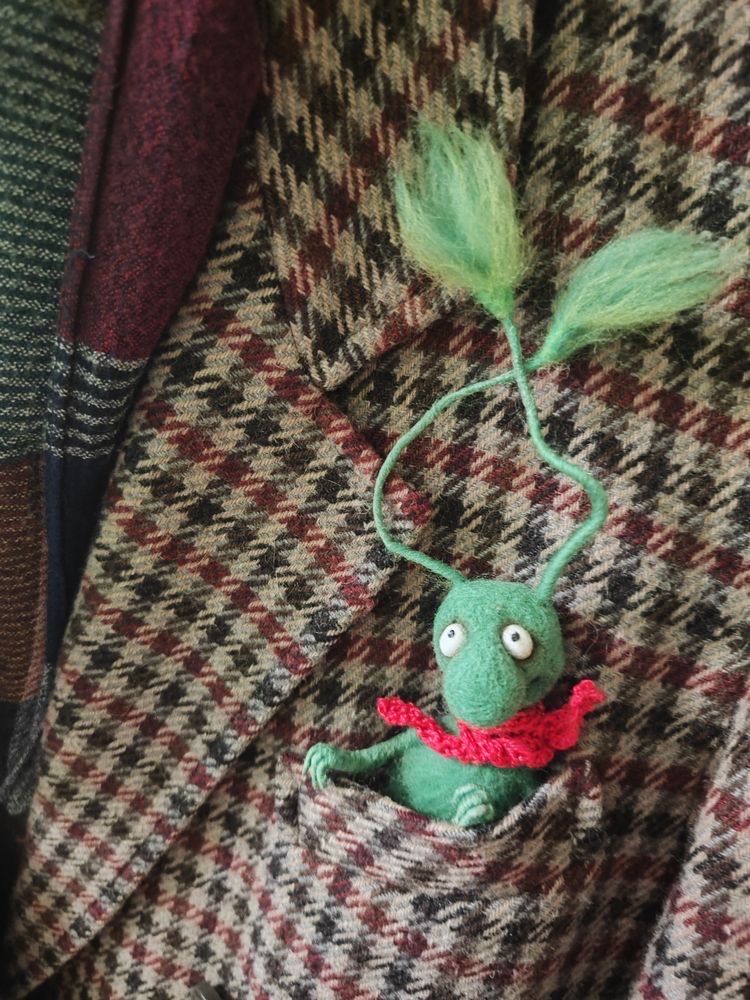 Валяные игрушки из шерсти