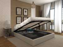 Sommier Casal com Arrumação 195x160cm - Disponível em 2 cores (NOVO)