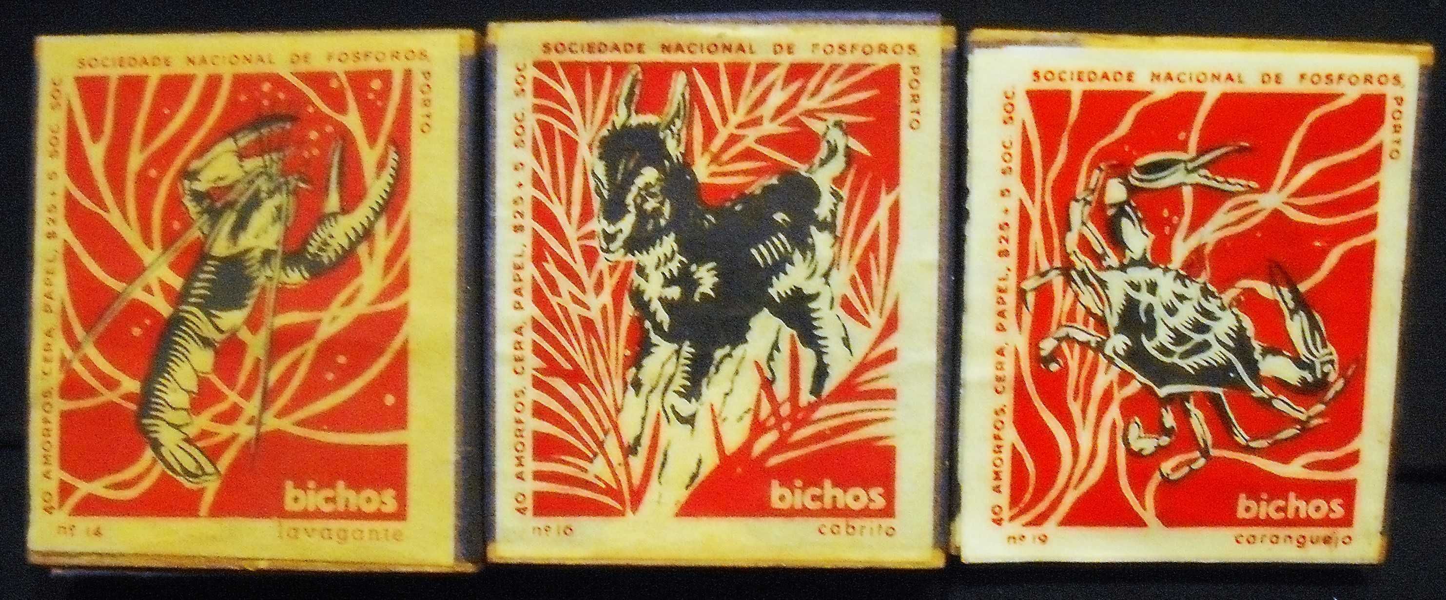 12 Caixas de fósforos antigas anos 60  sem os fósforos/vazias