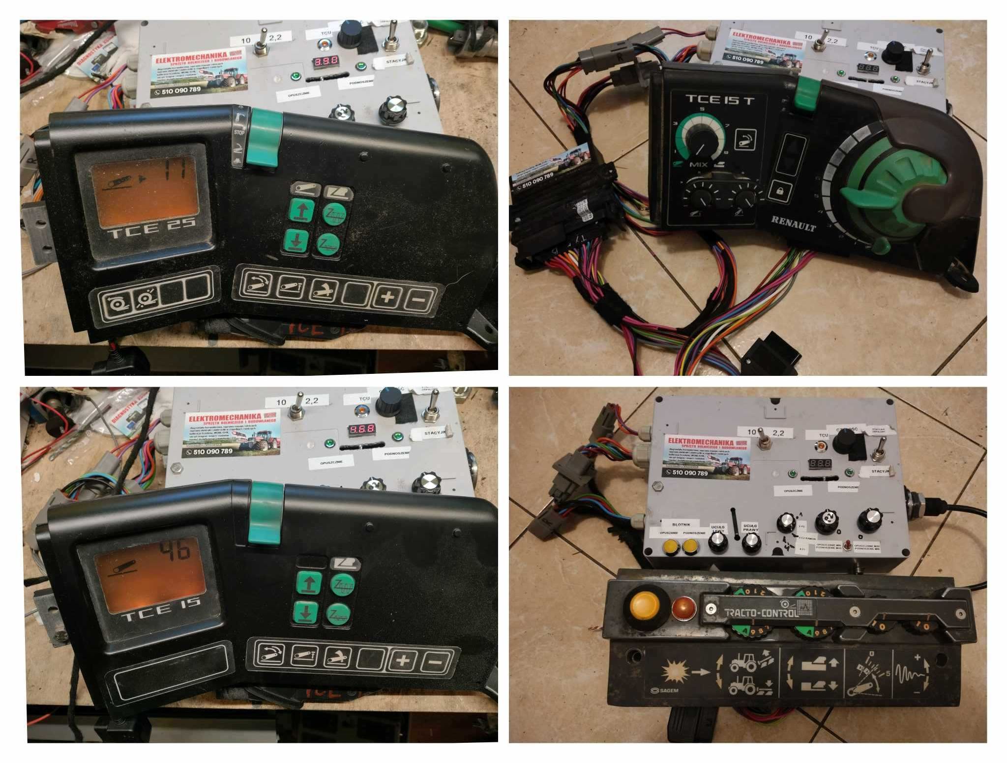 Naprawa  EHR TC, TCE CARRARO  Bosch MF Renault Claas Deutz CS MX