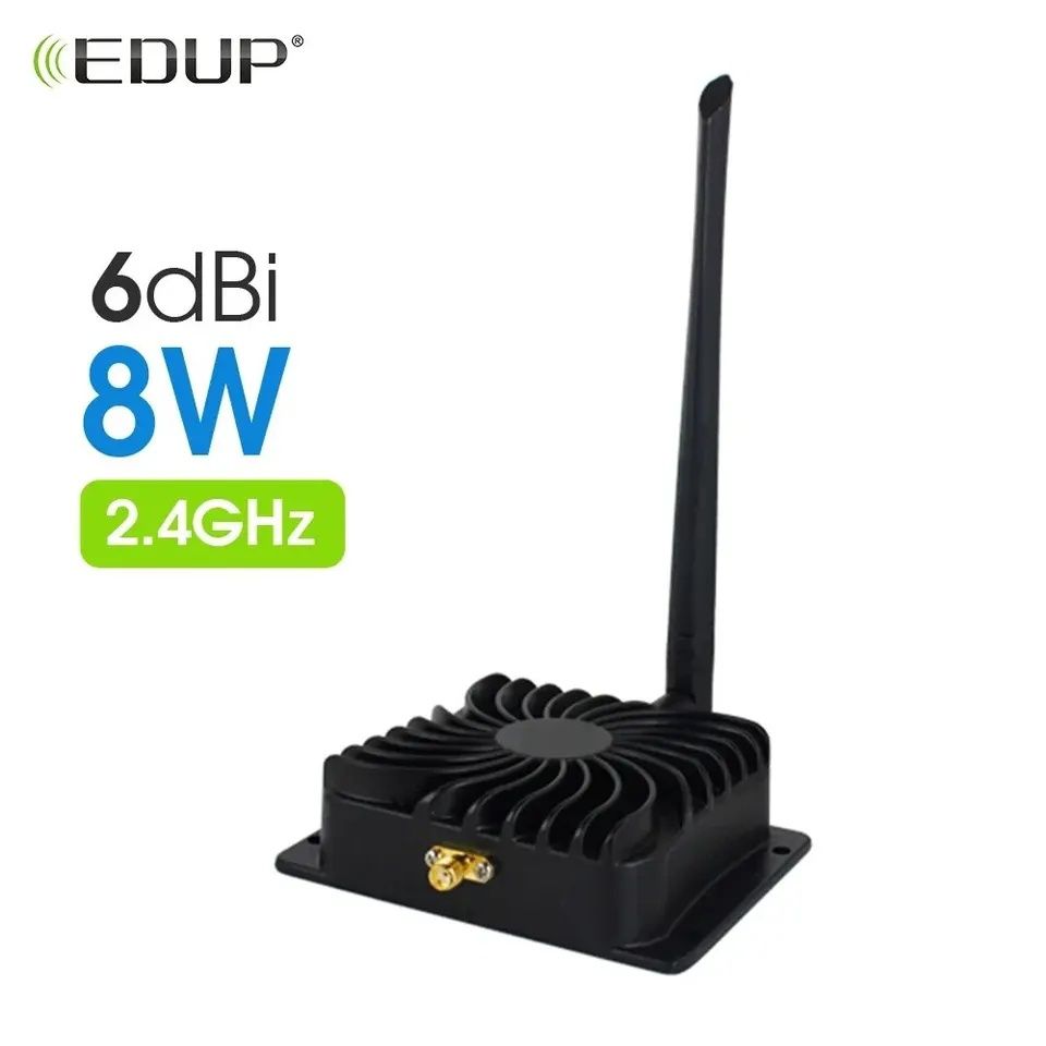 Wi-Fi підсилювач 8W EDUP EP-AB003 802.11b/g/n 2400 МГц – 2500 МГц