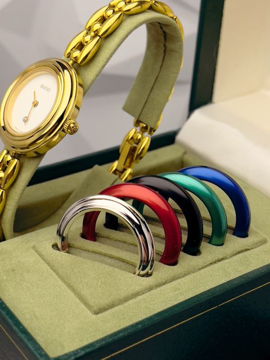 Годинник Gucci вінтаж змінні безелі