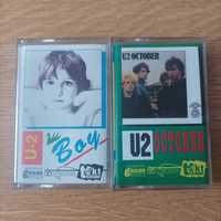 Kasety audio zespołu U2 2 sztuki wydawnictwo TAKT