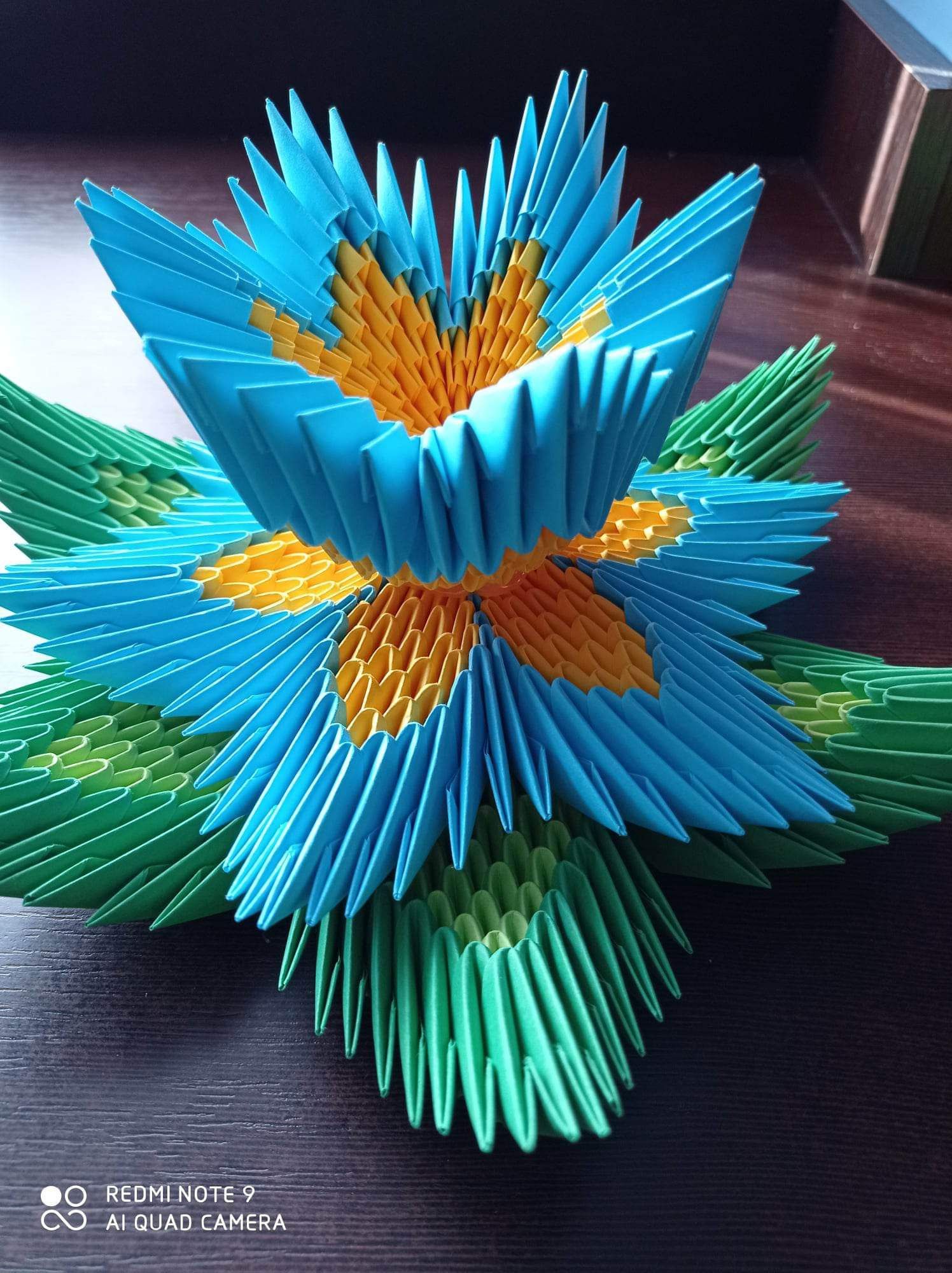 Lilie wodne z origami
