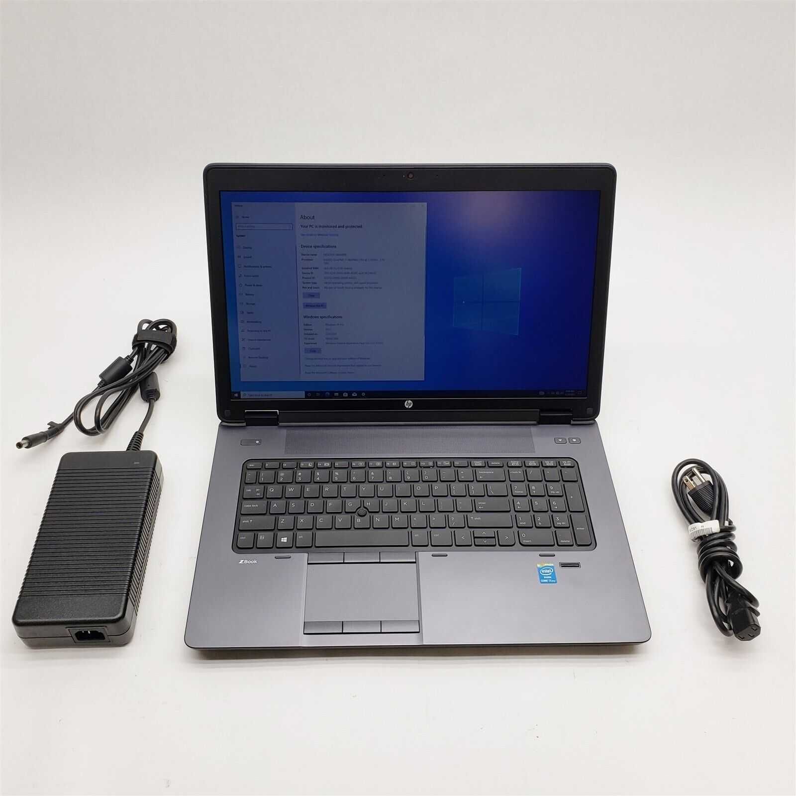 Wydajny laptop HP ZBook - i7, Nvidia, 16GB, SSD + HDD, Wind 11