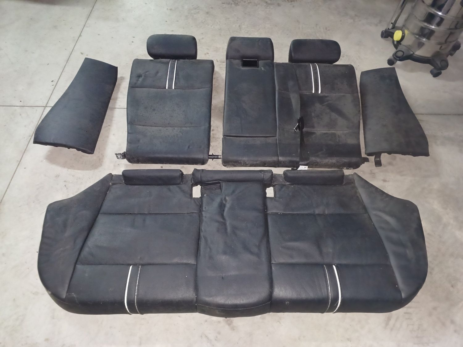 Bancos aquecidos frente e trás pack M pele bmw x3 e83