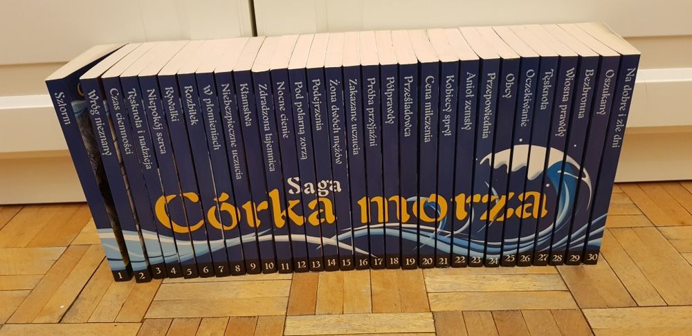 Córka morza-komplet książek