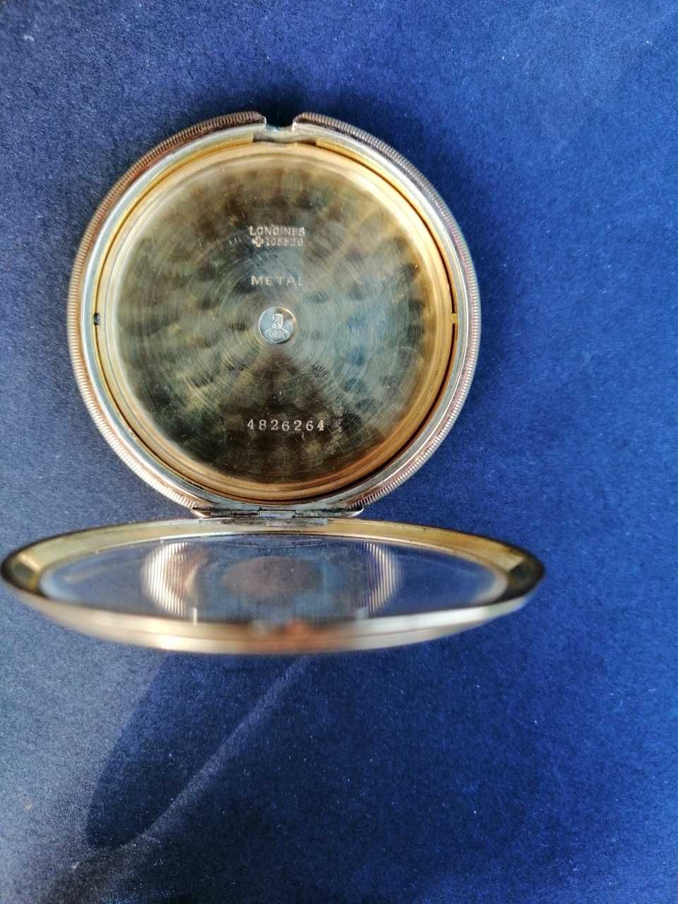 Longines. Złoty zegarek kieszonkowy. Lwów.